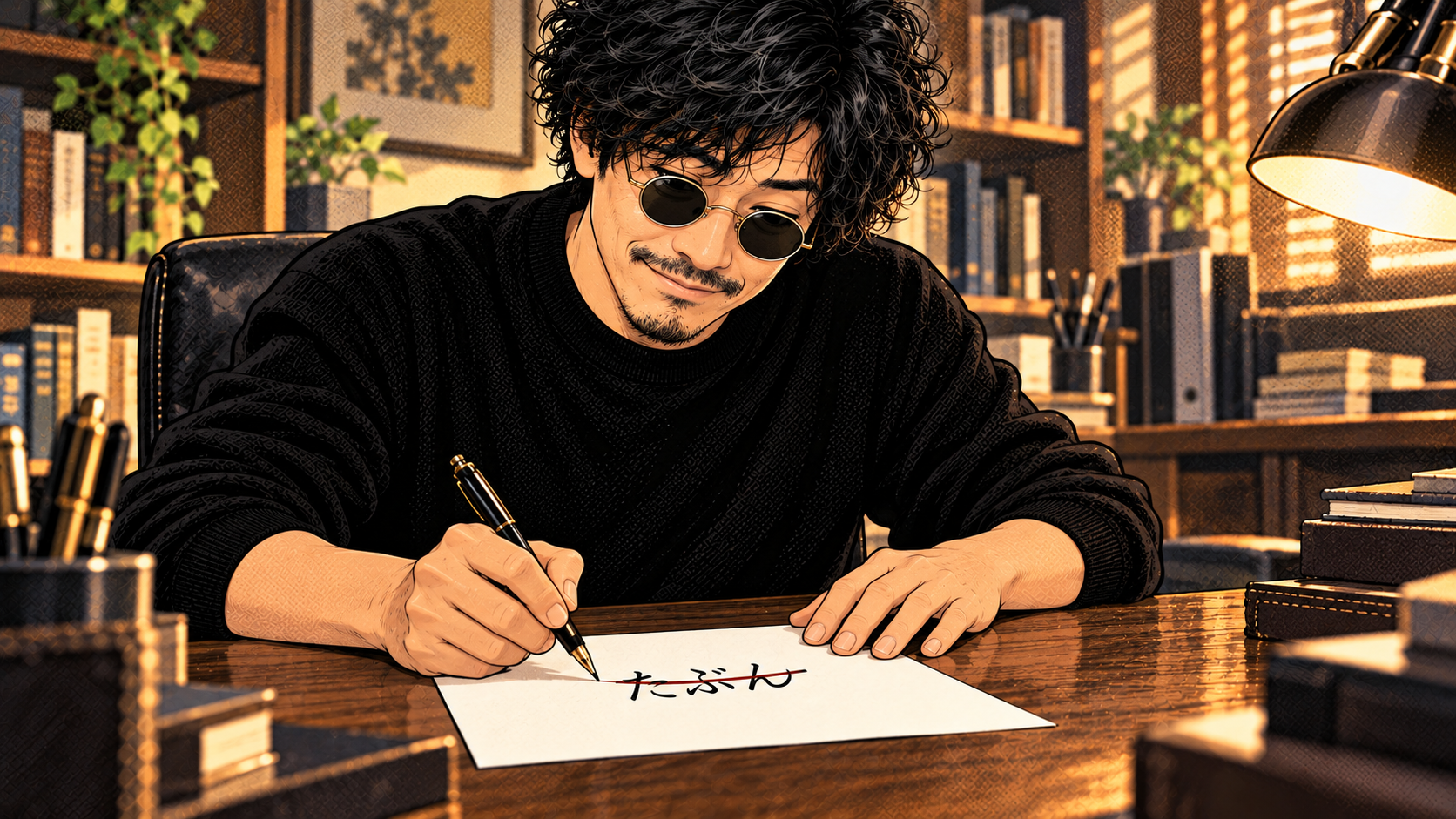報告書に憶測を持ち込まないよう「たぶん」に線を引く森田